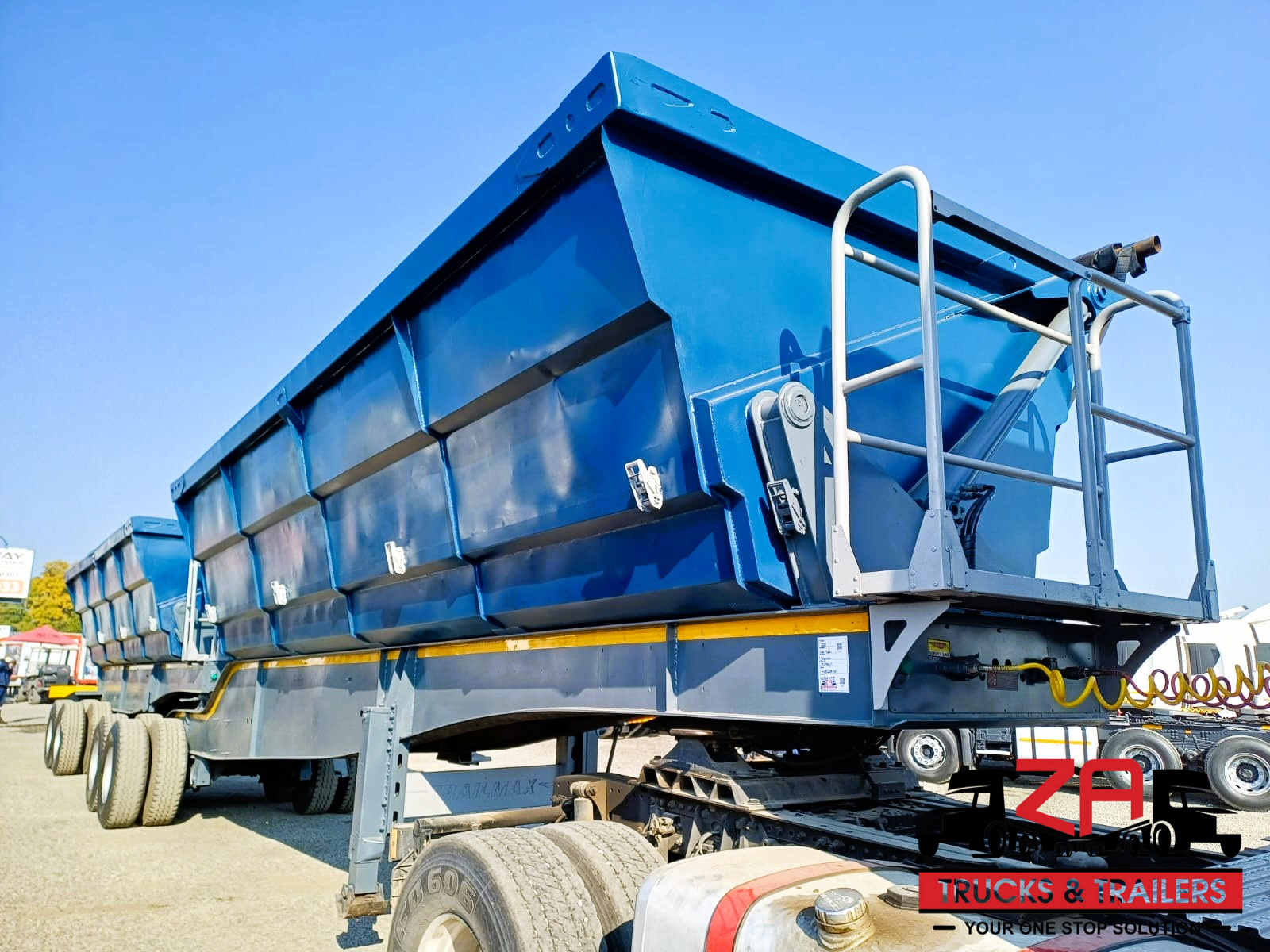 2021 TRAILMAX 45 CUBE SIDE TIPPER TRAILER